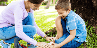 Paediatric first aid course